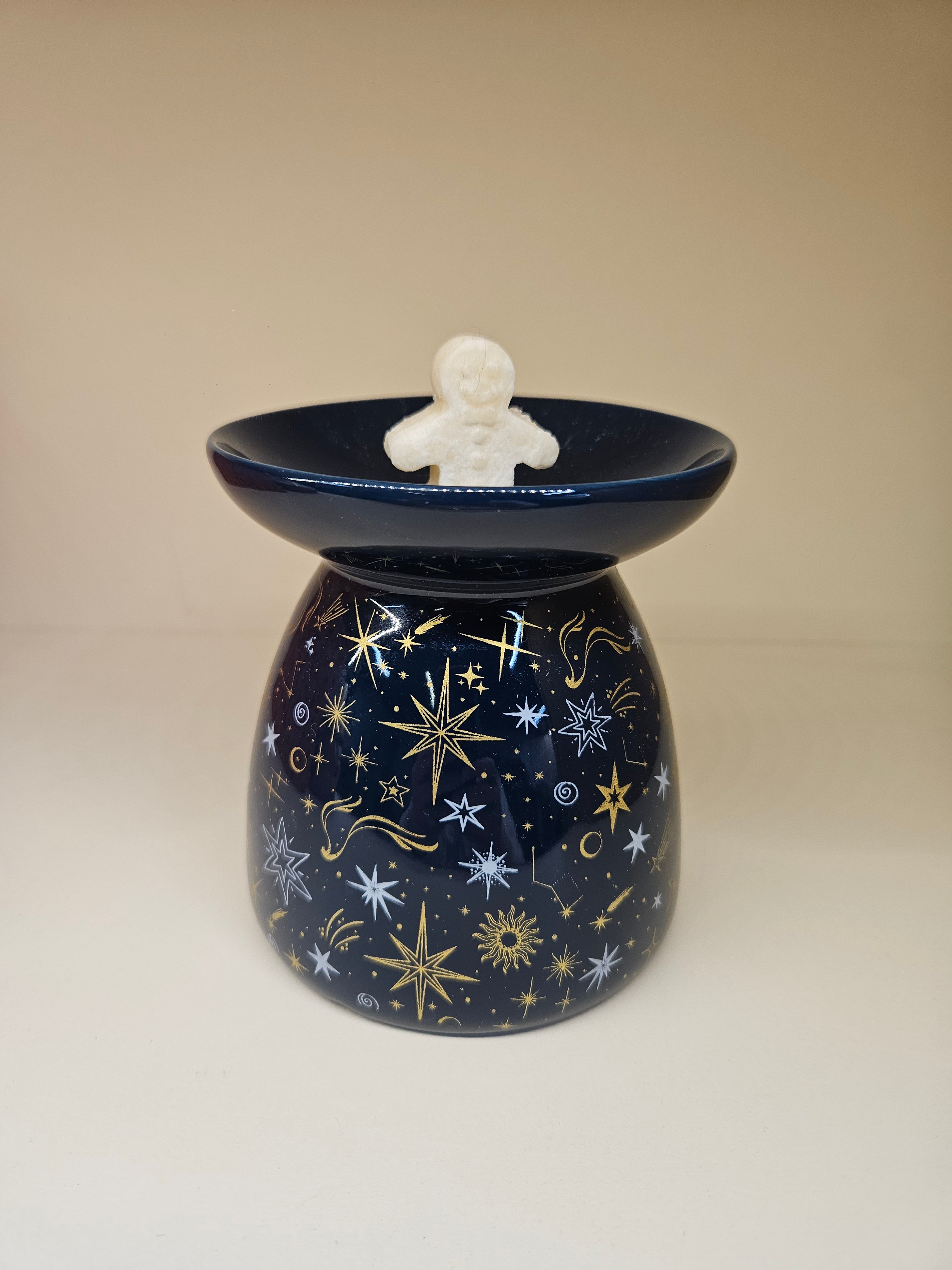 Brûle-parfum Nuit étoilée bleue