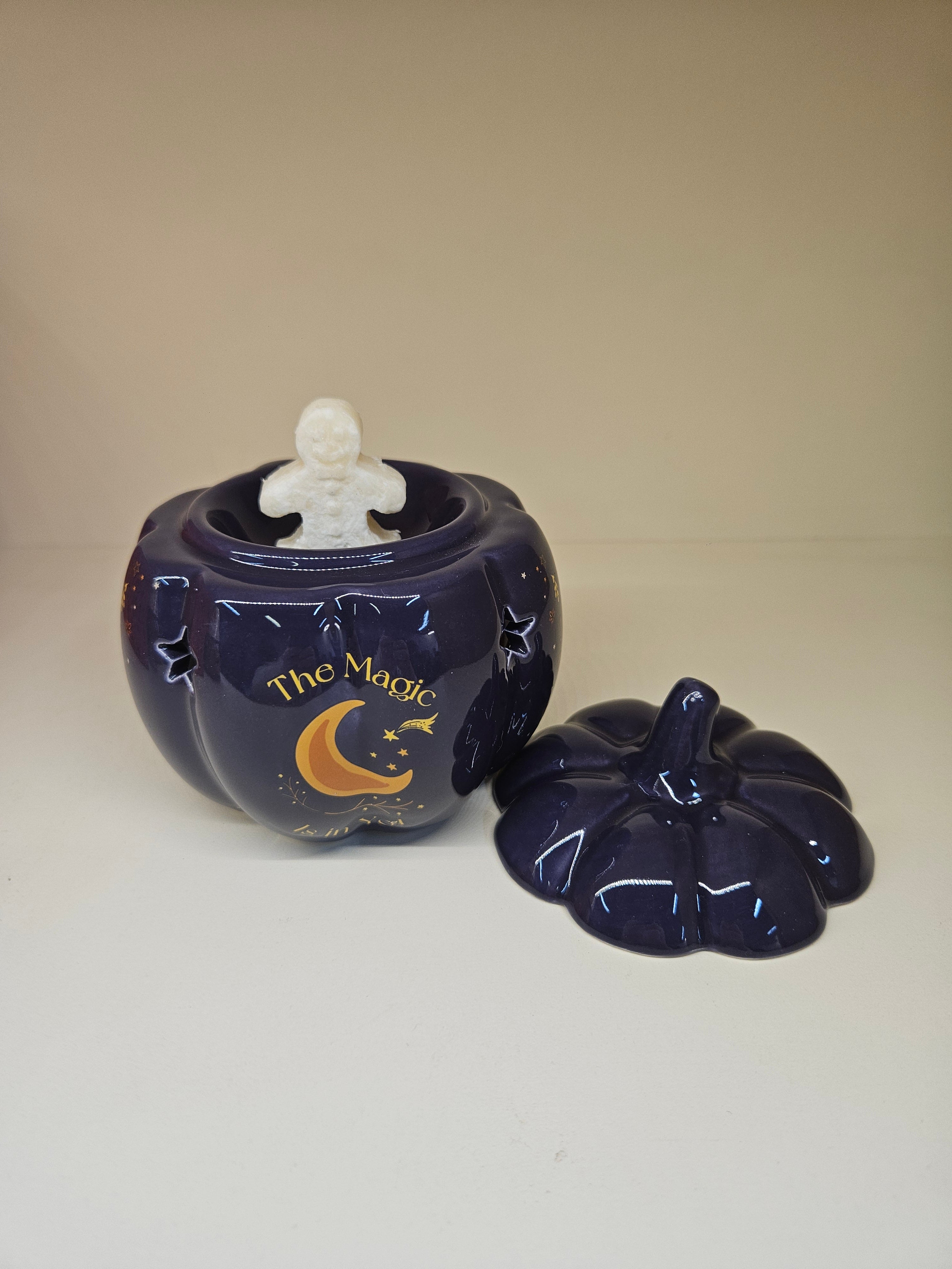 Brûle-parfum Citrouille bleue