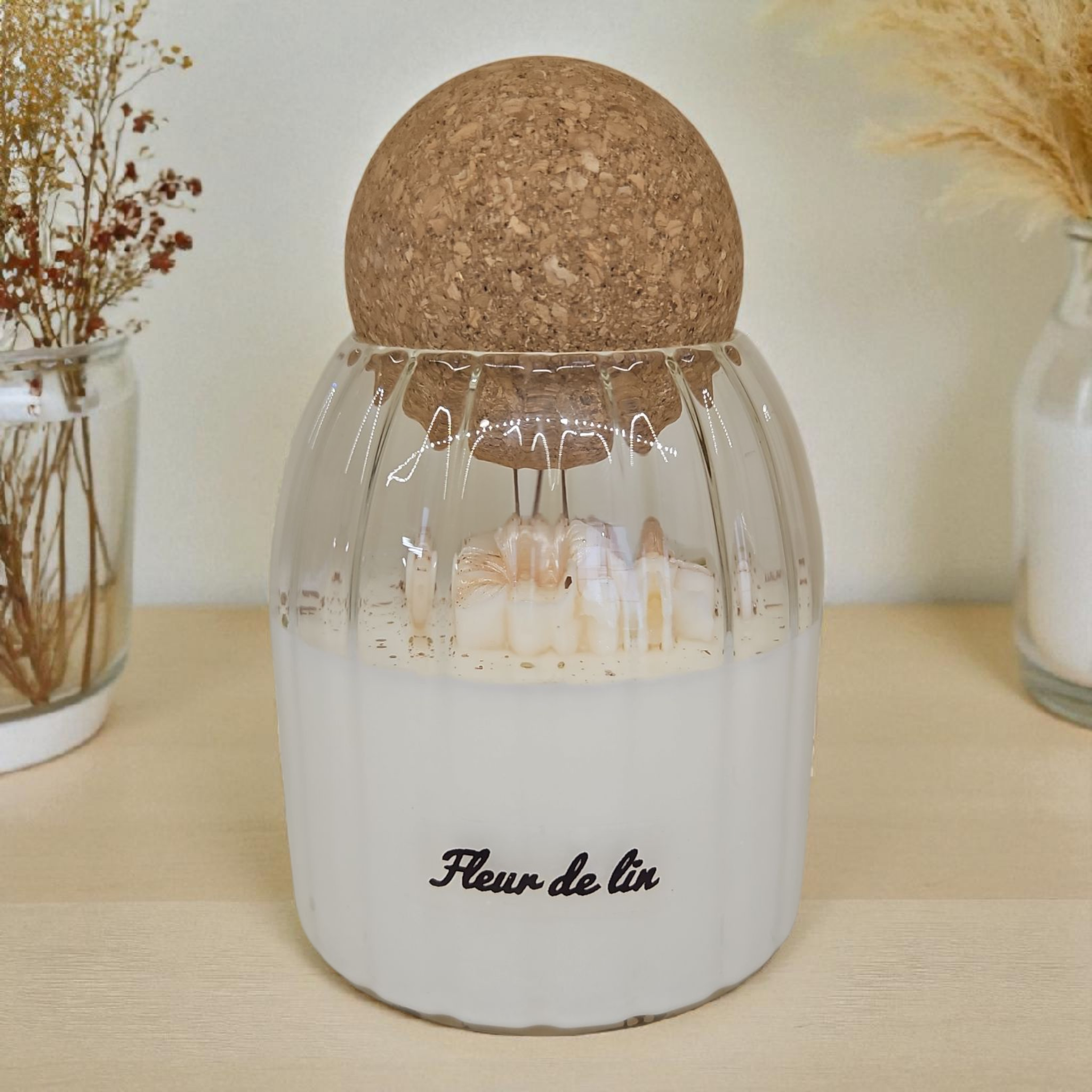 Bougie parfumée Fleur de lin