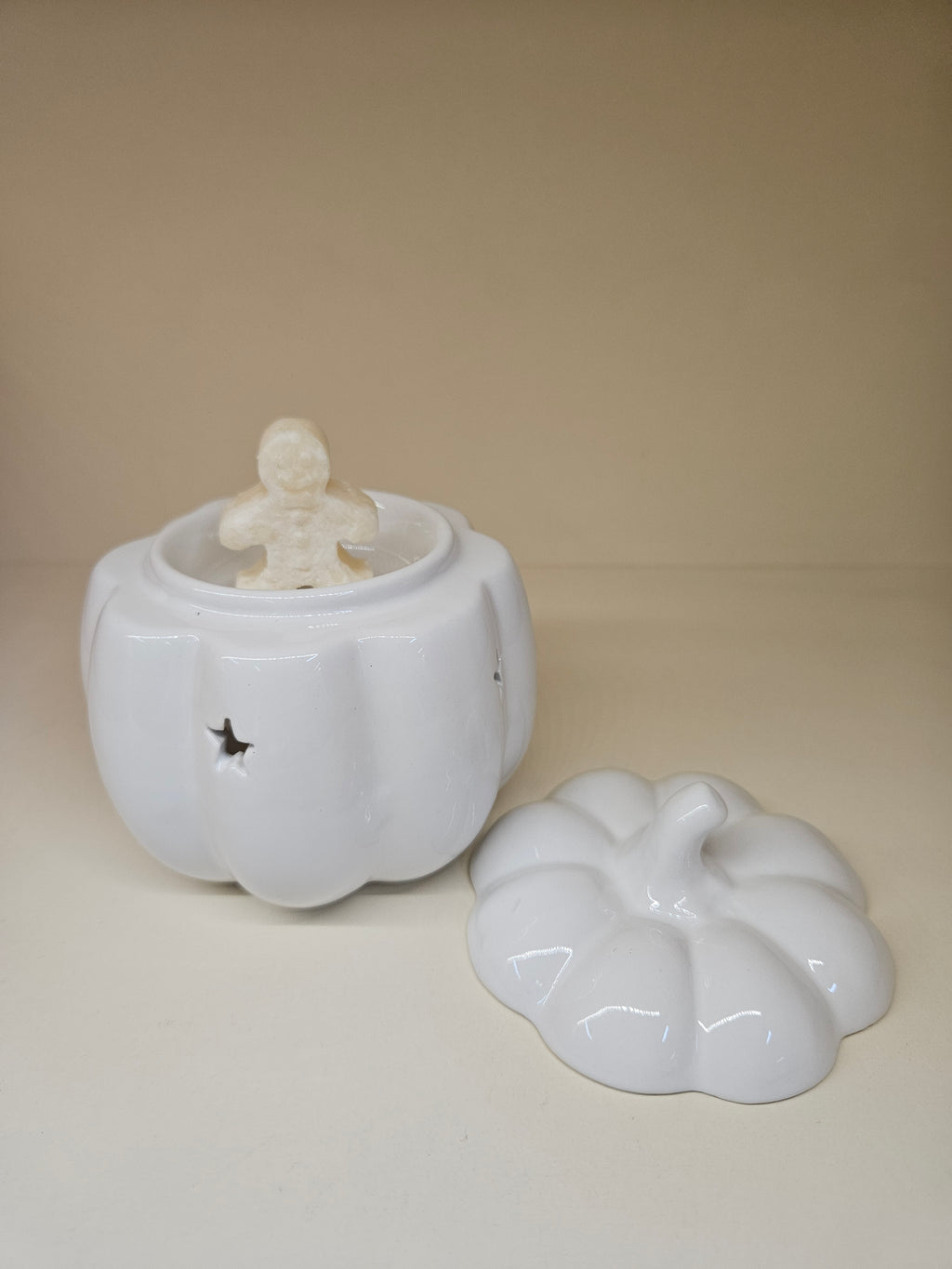 Brûle-parfum  Citrouille blanche