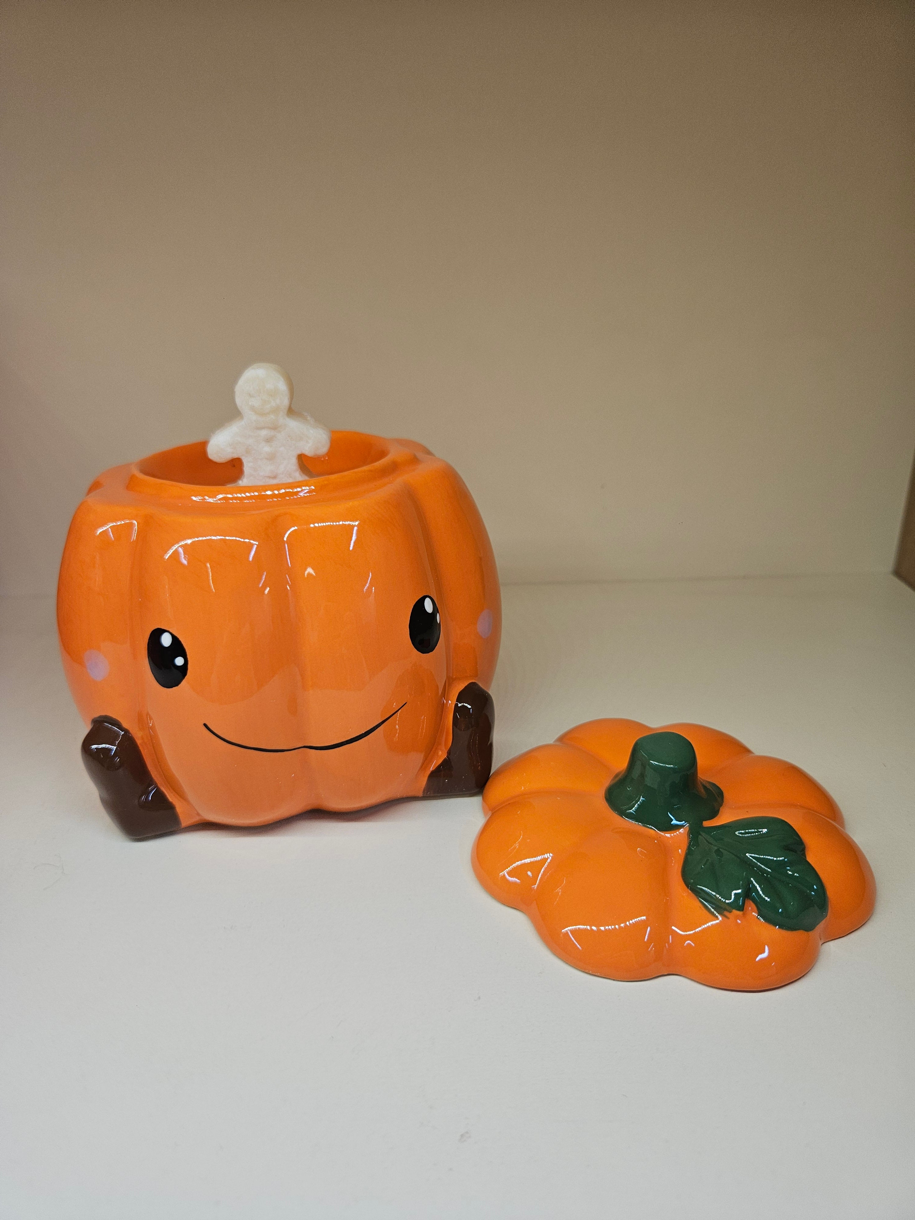 Brûle-parfum Citrouille souriante