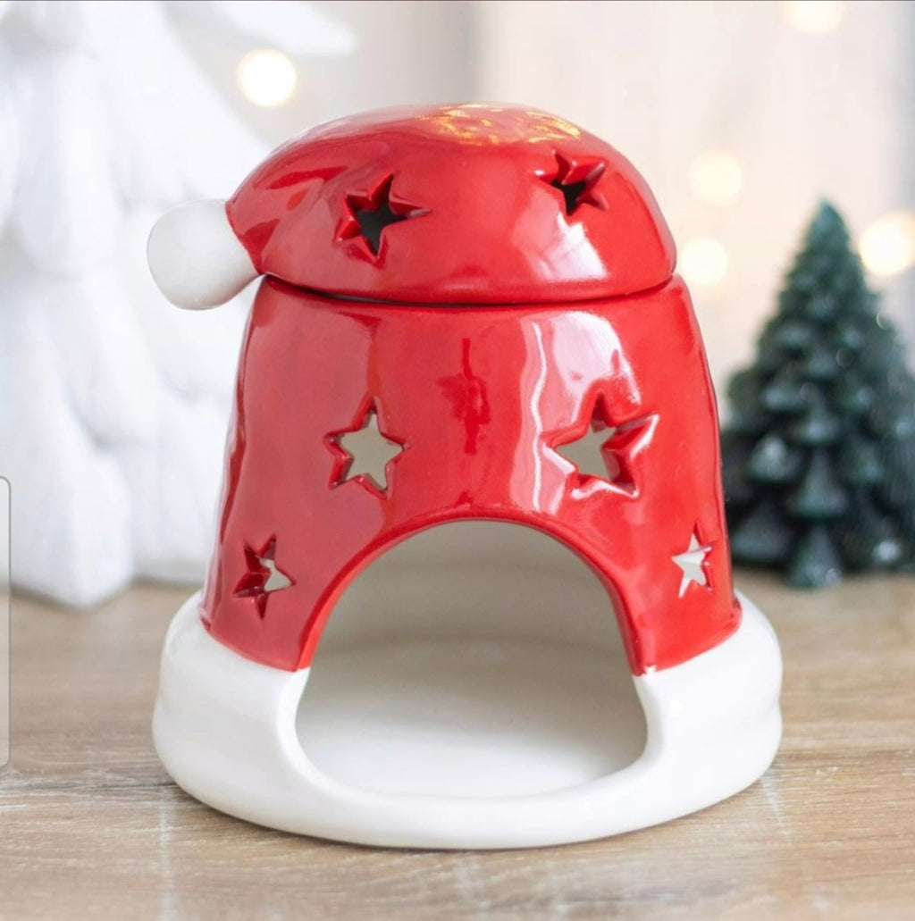 Brûle-parfum Chapeau de père Noël